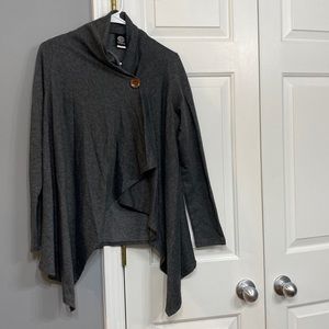 bobeau sweater, S, grey